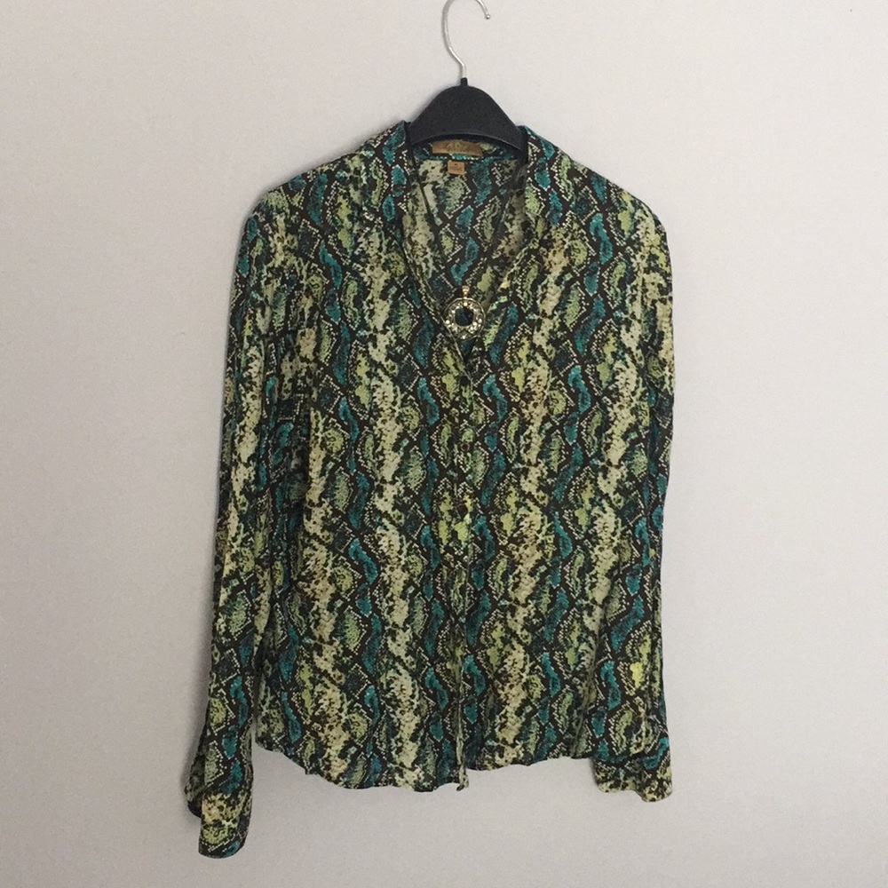 Peck & Peck Button down Blouse